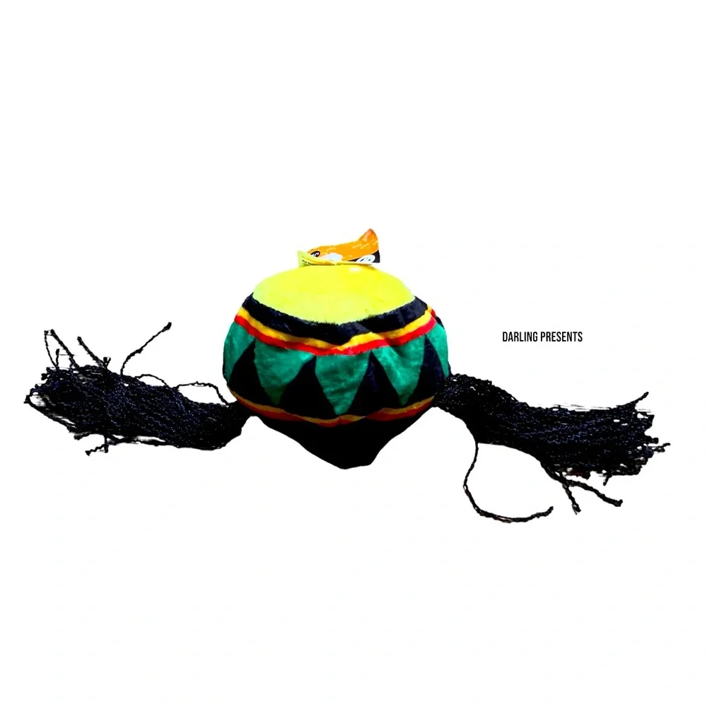 Pet Supplies Plus Rasta Dredlocks Dog Hat Color Multi Size S/M